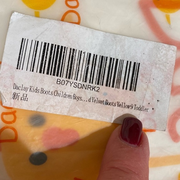 Child Unisex Yellow Waterproof Ankle Boot Cheetah Faux Fur Lace Up  9 NEW - Picture 6 of 11